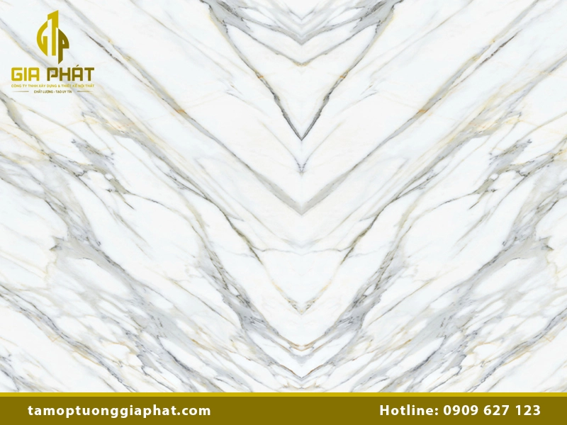 Chi tiết tấm PVC vân đá đối xứng giá tốt