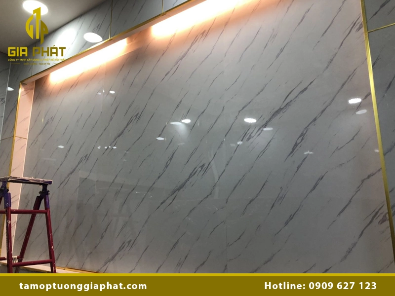 Tấm nhựa PVC giả vân đá mẫu 3