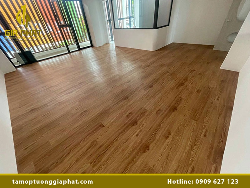 Kỹ thuật dán sàn nhựa giả gỗ hiệu quả