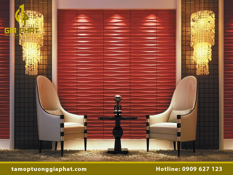 Giá tấm ốp tường 3D nhựa PVC mẫu 2