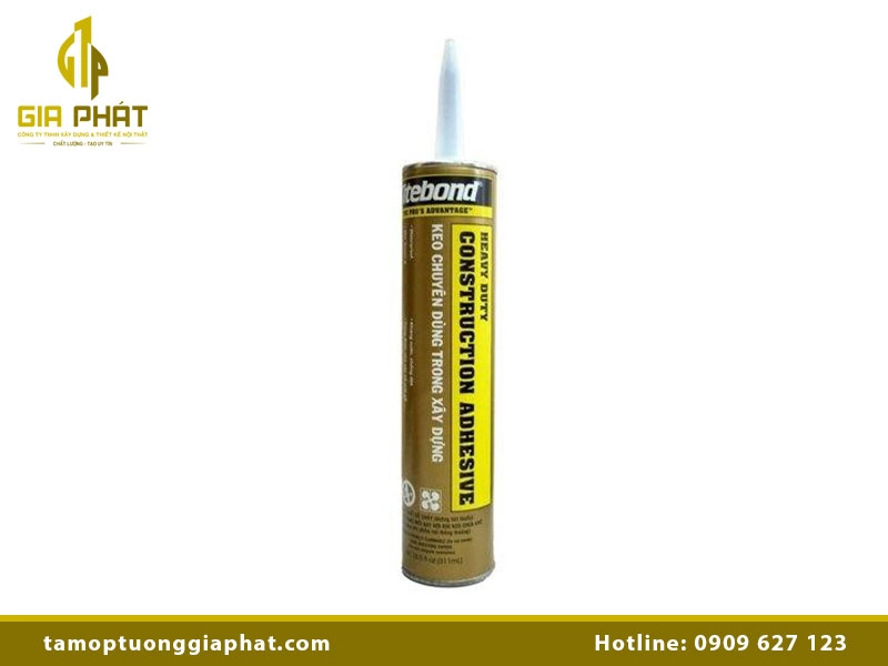 Cách sử dụng keo dán tấm nhựa ốp tường hiệu quả