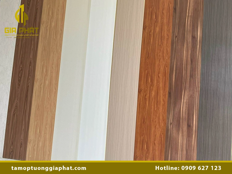 Mẫu tấm nhựa PVC Nano giá cả phải chăng