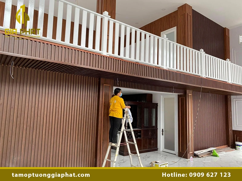 Mẫu tấm ốp tường nano đang được ưa chuộng