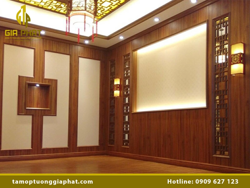 Quá trình lắp đặt tấm nhựa ốp tường chuyên nghiệp