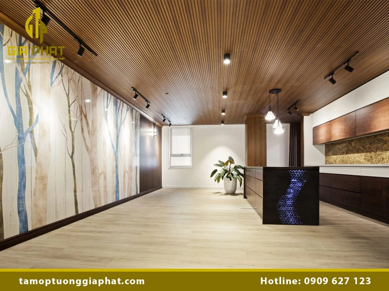 Vật liệu ốp tường thay sơn chất lượng cao